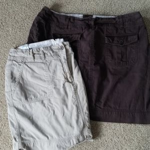 SKORT x 2 Lands End 14P Lot of two
